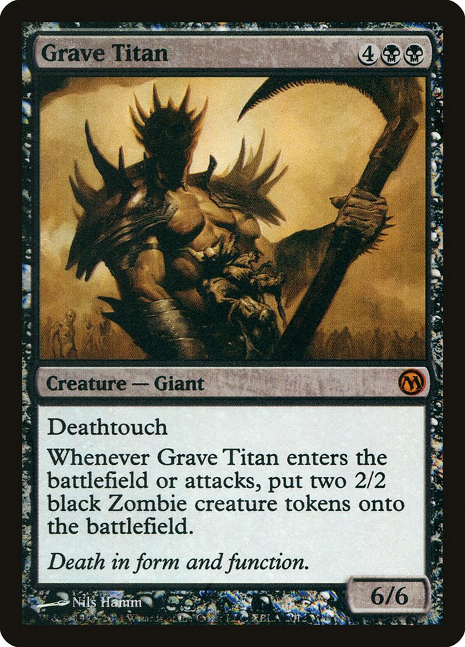 Grave Titan (Duels of the Planeswalkers Promos) [Duels of the Planeswalkers Promos 2011] | Kessel Run Games Inc. 