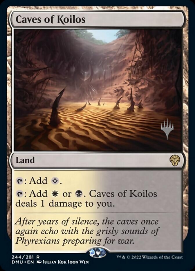 Caves of Koilos (Promo Pack) [Dominaria United Promos] | Kessel Run Games Inc. 