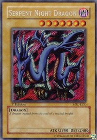 Serpent Night Dragon (MRL-E130) [MRL-E130] Secret Rare | Kessel Run Games Inc. 