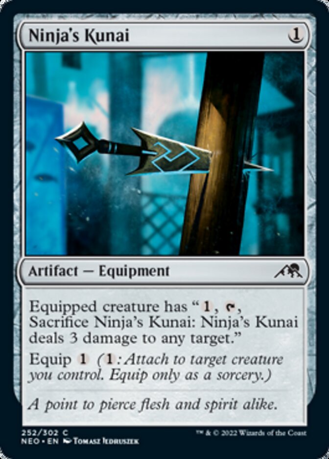 Ninja's Kunai [Kamigawa: Neon Dynasty] | Kessel Run Games Inc. 