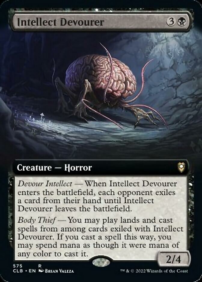 Intellect Devourer (Extended Art) [Commander Legends: Battle for Baldur's Gate] | Kessel Run Games Inc. 