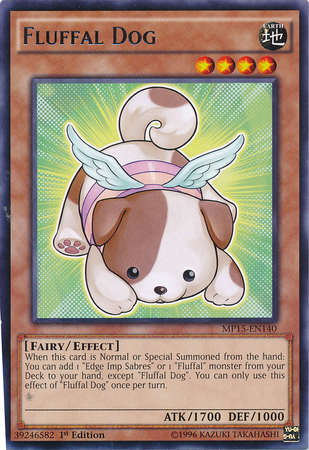 Fluffal Dog [MP15-EN140] Rare | Kessel Run Games Inc. 