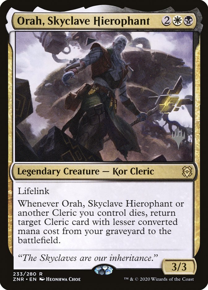 Orah, Skyclave Hierophant (Promo Pack) [Zendikar Rising Promos] | Kessel Run Games Inc. 