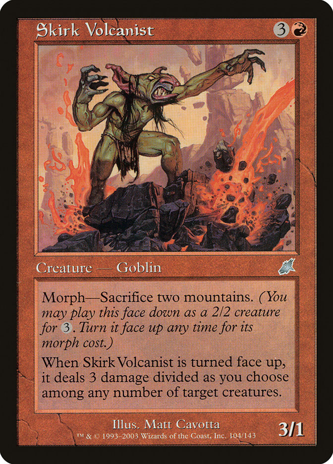 Skirk Volcanist [Scourge] | Kessel Run Games Inc. 