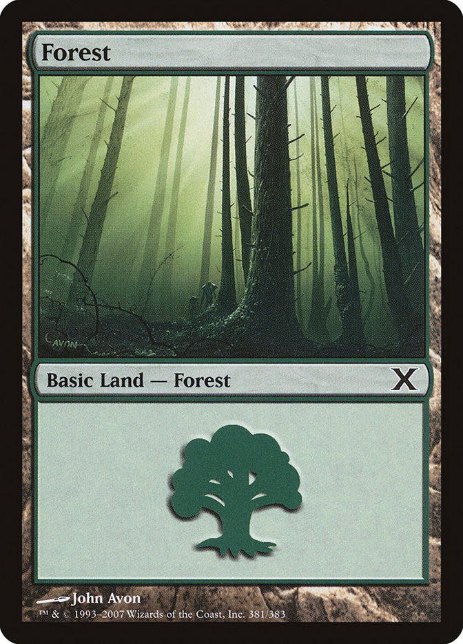 Forest (381) [Tenth Edition] | Kessel Run Games Inc. 