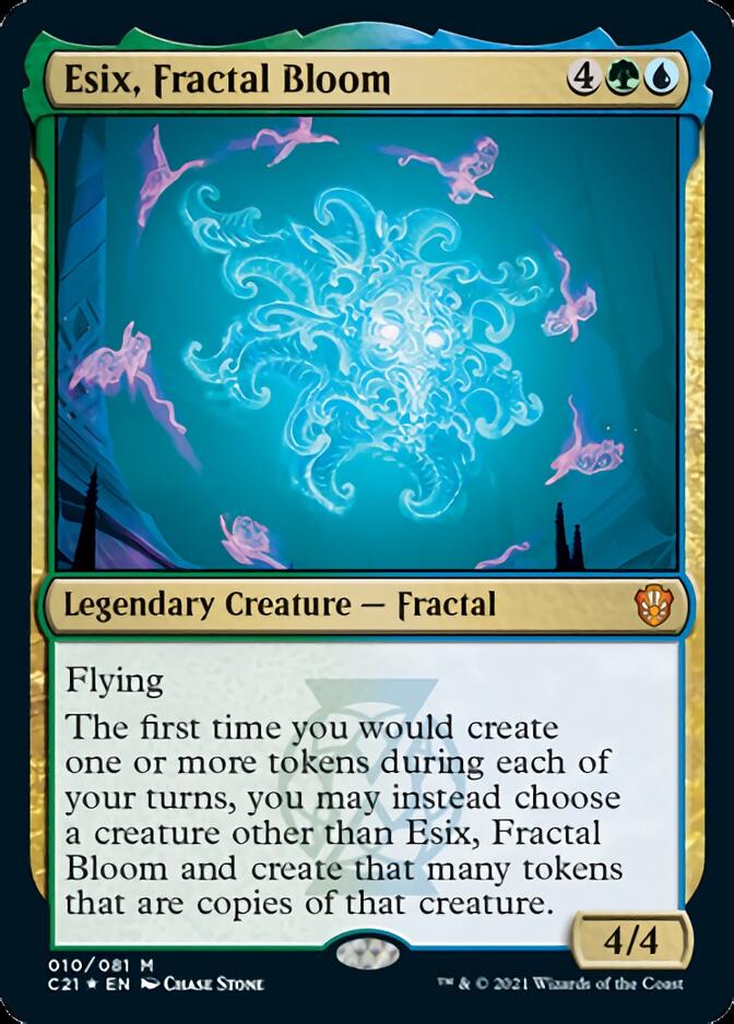 Esix, Fractal Bloom [Commander 2021] | Kessel Run Games Inc. 