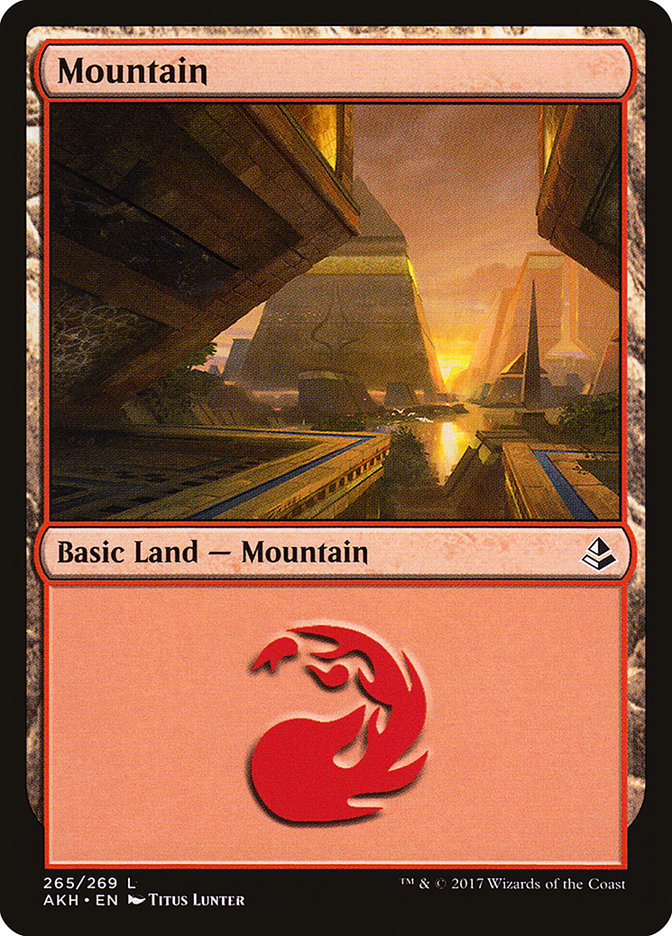 Mountain (265) [Amonkhet] | Kessel Run Games Inc. 