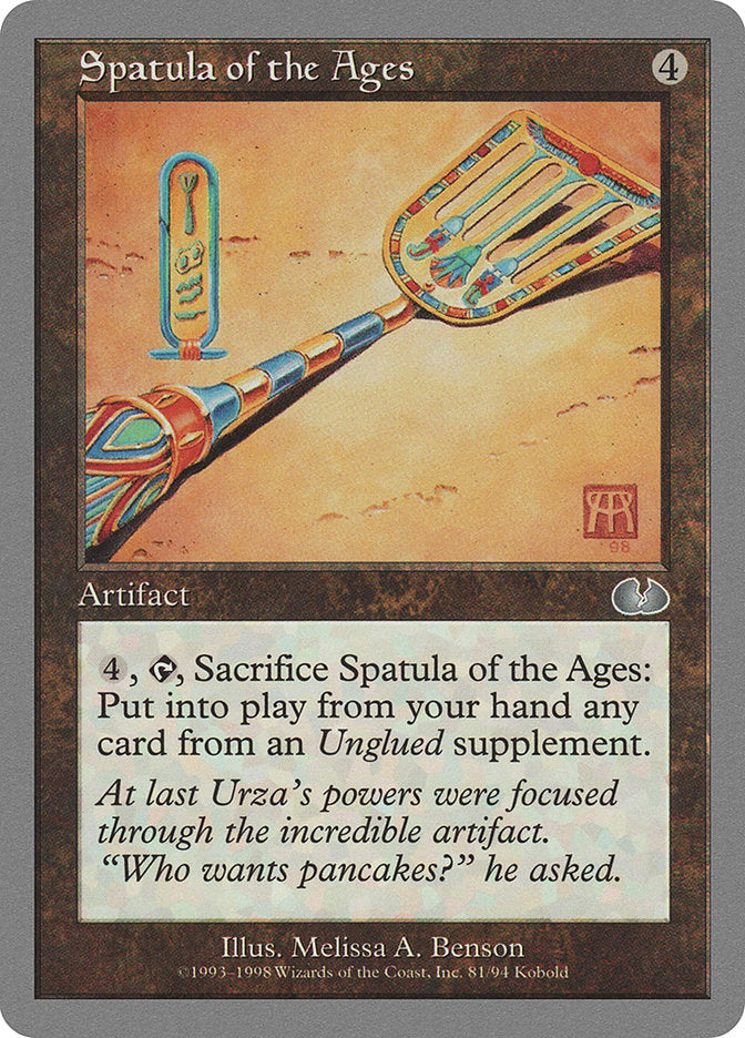 Spatula of the Ages [Unglued] | Kessel Run Games Inc. 