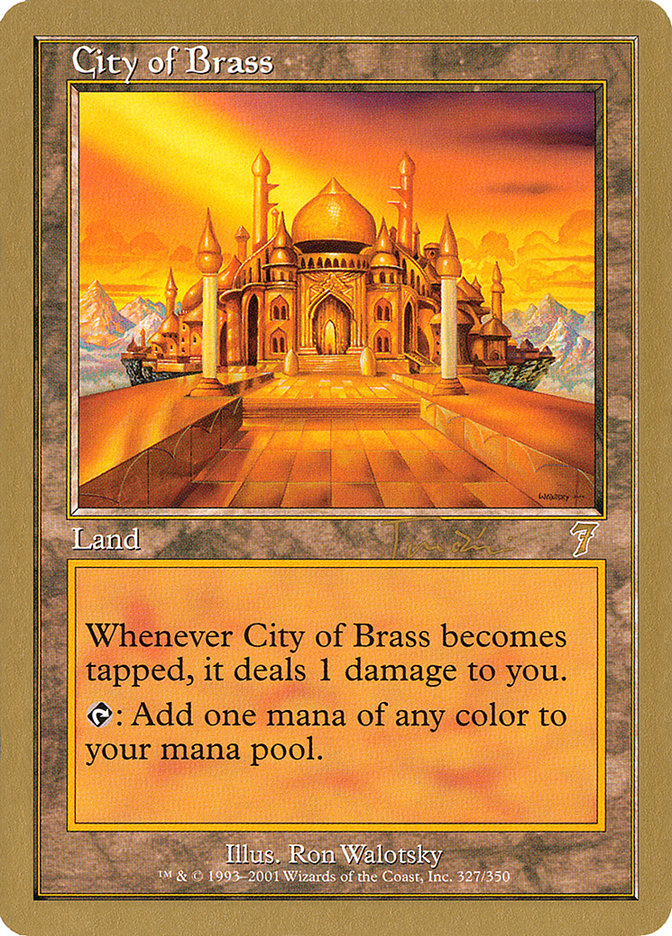 City of Brass (Jan Tomcani) [World Championship Decks 2001] | Kessel Run Games Inc. 