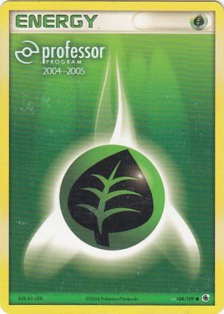 Grass Energy (104/109) (2004 2005) [Professor Program Promos] | Kessel Run Games Inc. 
