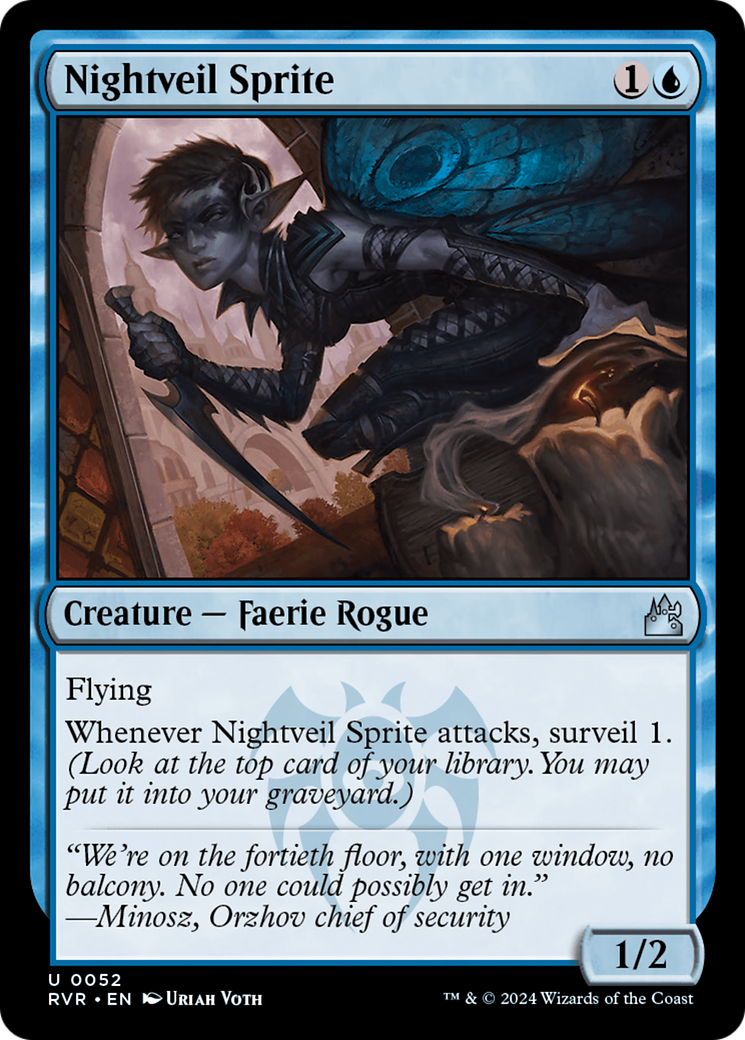 Nightveil Sprite [Ravnica Remastered] | Kessel Run Games Inc. 