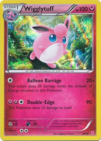 Wigglytuff (30/30) [XY: Trainer Kit 1 - Wigglytuff] | Kessel Run Games Inc. 