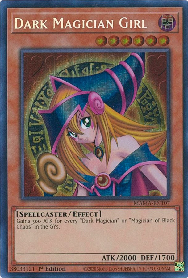 Dark Magician Girl [MAMA-EN107] Secret Pharaoh's Rare | Kessel Run Games Inc. 