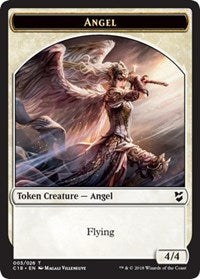 Angel // Soldier Double-Sided Token [Commander 2018 Tokens] | Kessel Run Games Inc. 