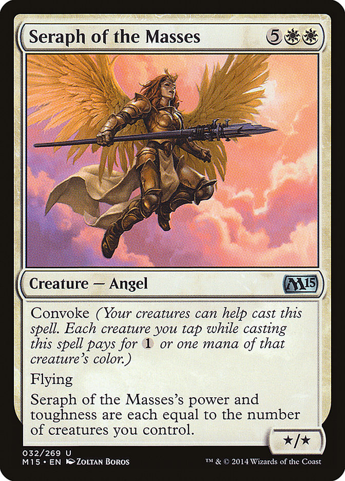 Seraph of the Masses [Magic 2015] | Kessel Run Games Inc. 