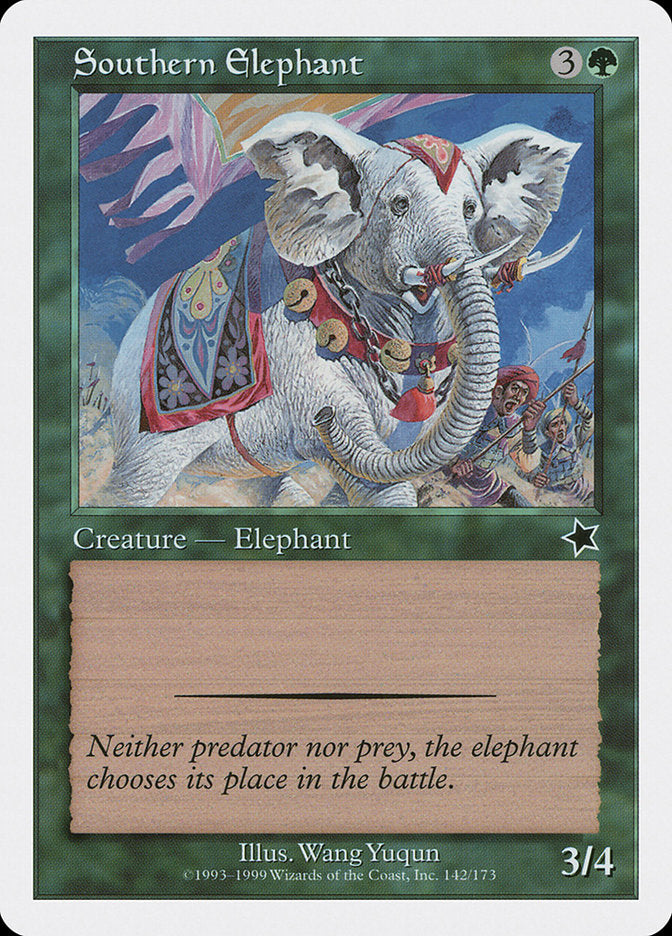 Southern Elephant [Starter 1999] | Kessel Run Games Inc. 
