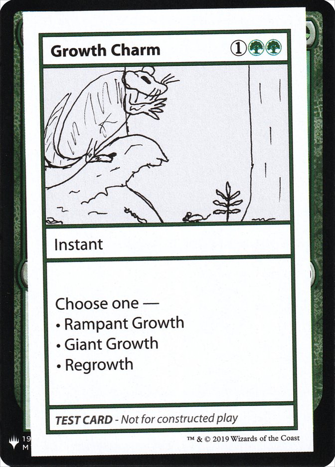 Growth Charm [Mystery Booster Playtest Cards] | Kessel Run Games Inc. 