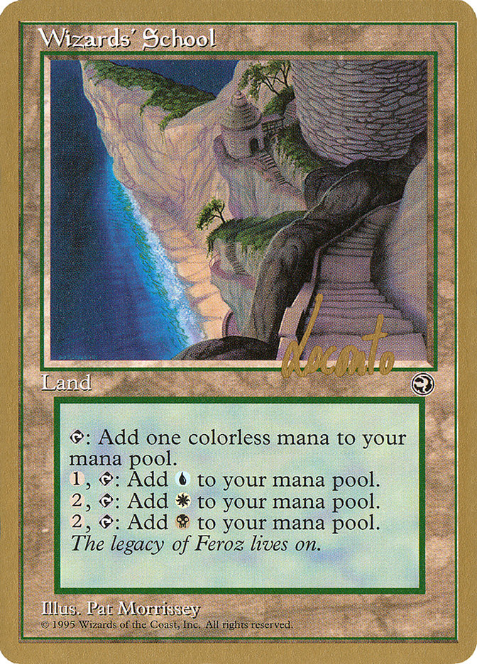 Wizards' School (Michael Loconto) [Pro Tour Collector Set] | Kessel Run Games Inc. 