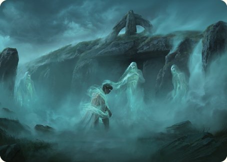 Fog on the Barrow-Downs Art Card [The Lord of the Rings: Tales of Middle-earth Art Series] | Kessel Run Games Inc. 