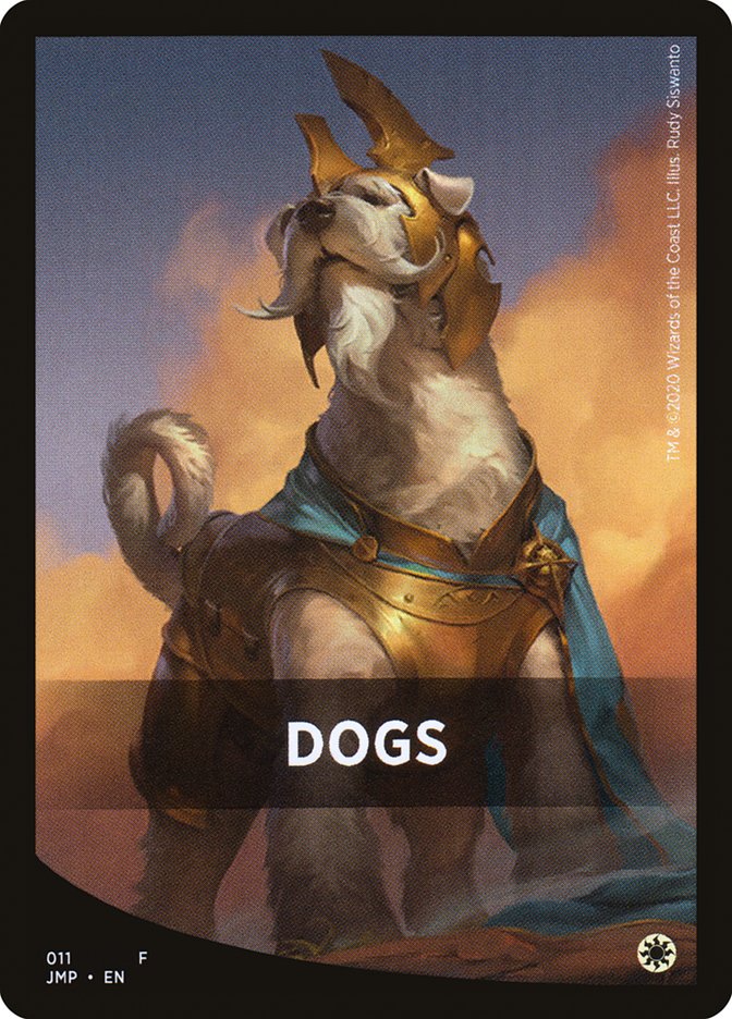 Dogs Theme Card [Jumpstart Front Cards] | Kessel Run Games Inc. 