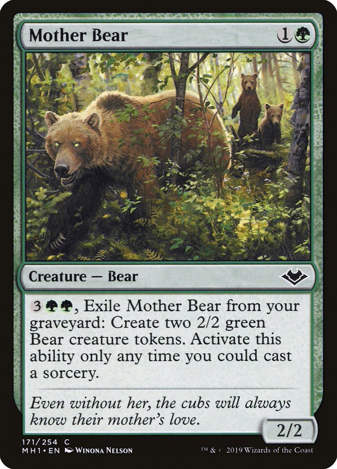 Mother Bear [Modern Horizons] | Kessel Run Games Inc. 