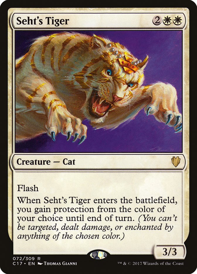 Seht's Tiger [Commander 2017] | Kessel Run Games Inc. 