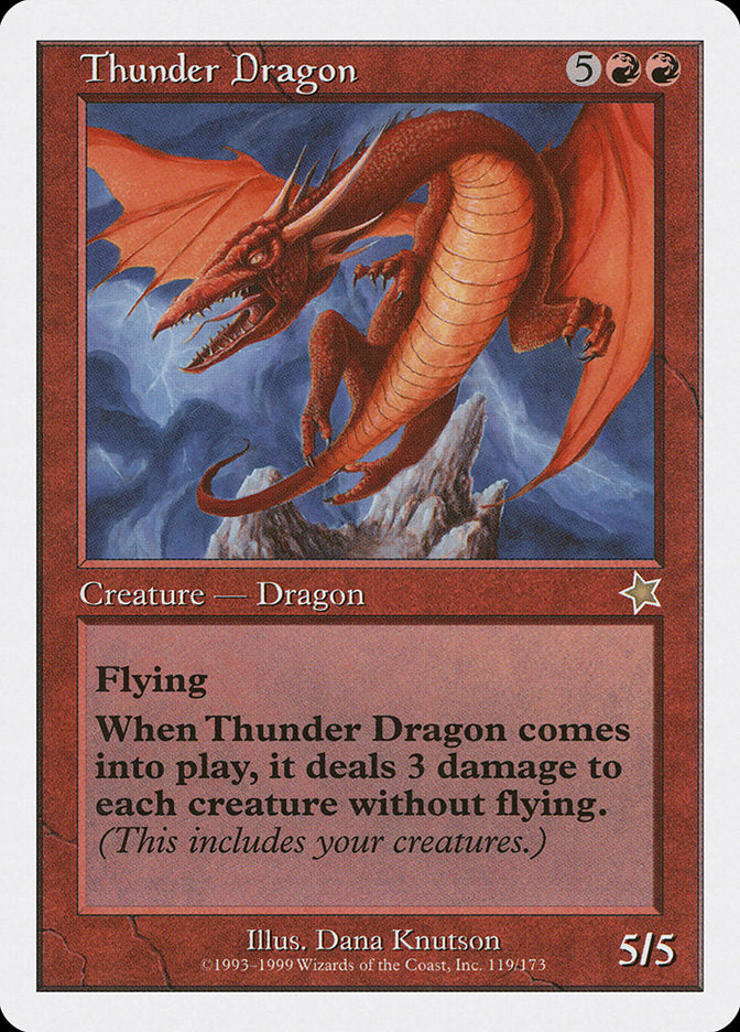 Thunder Dragon [Starter 1999] | Kessel Run Games Inc. 