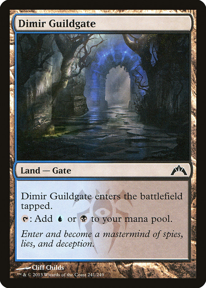 Dimir Guildgate [Gatecrash] | Kessel Run Games Inc. 
