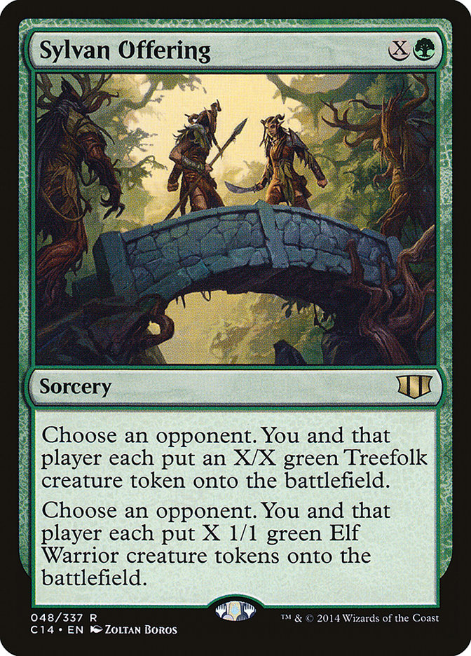 Sylvan Offering [Commander 2014] | Kessel Run Games Inc. 