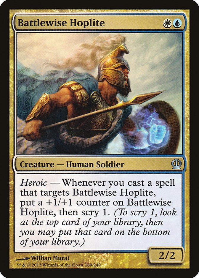 Battlewise Hoplite [Theros] | Kessel Run Games Inc. 