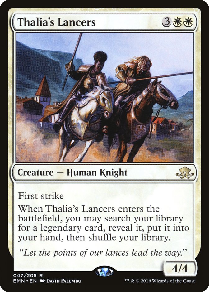 Thalia's Lancers [Eldritch Moon] | Kessel Run Games Inc. 