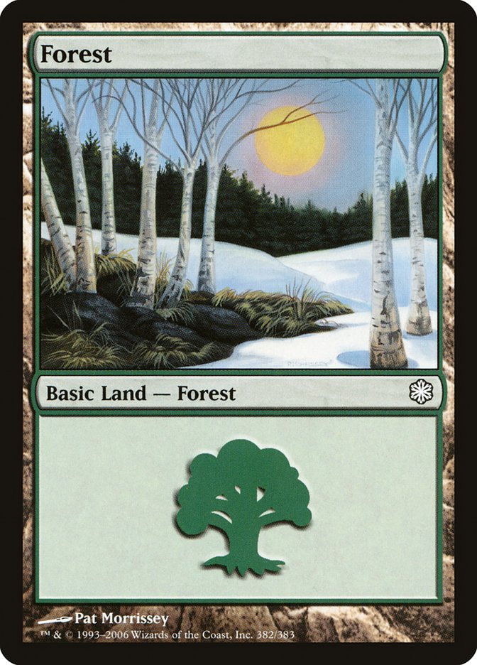 Forest (382) [Coldsnap Theme Decks] | Kessel Run Games Inc. 