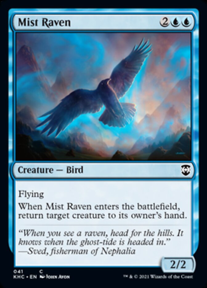 Mist Raven [Kaldheim Commander] | Kessel Run Games Inc. 