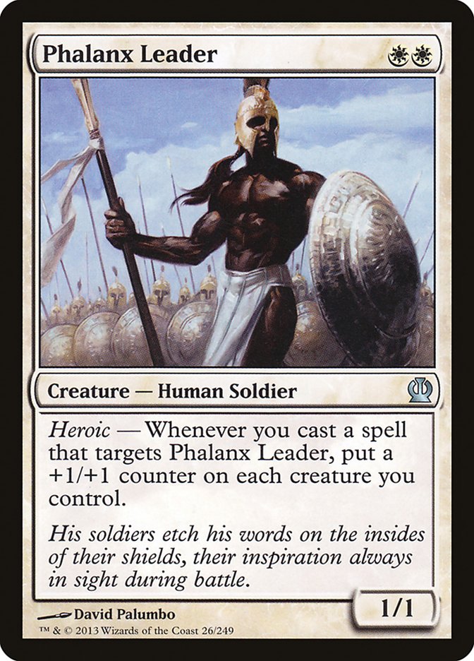 Phalanx Leader [Theros] | Kessel Run Games Inc. 