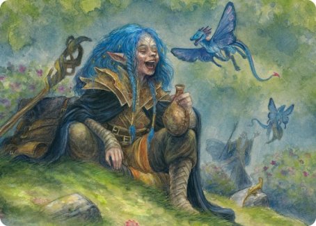 Feywild Trickster Art Card [Dungeons & Dragons: Adventures in the Forgotten Realms Art Series] | Kessel Run Games Inc. 