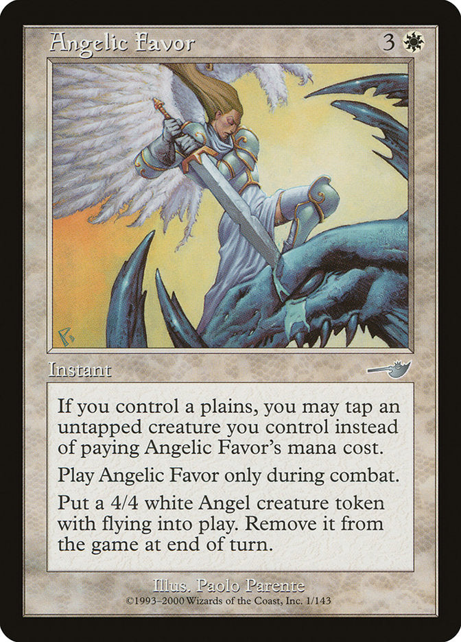 Angelic Favor [Nemesis] | Kessel Run Games Inc. 