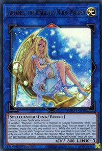 Artemis, the Magistus Moon Maiden [GEIM-EN008] Ultra Rare | Kessel Run Games Inc. 