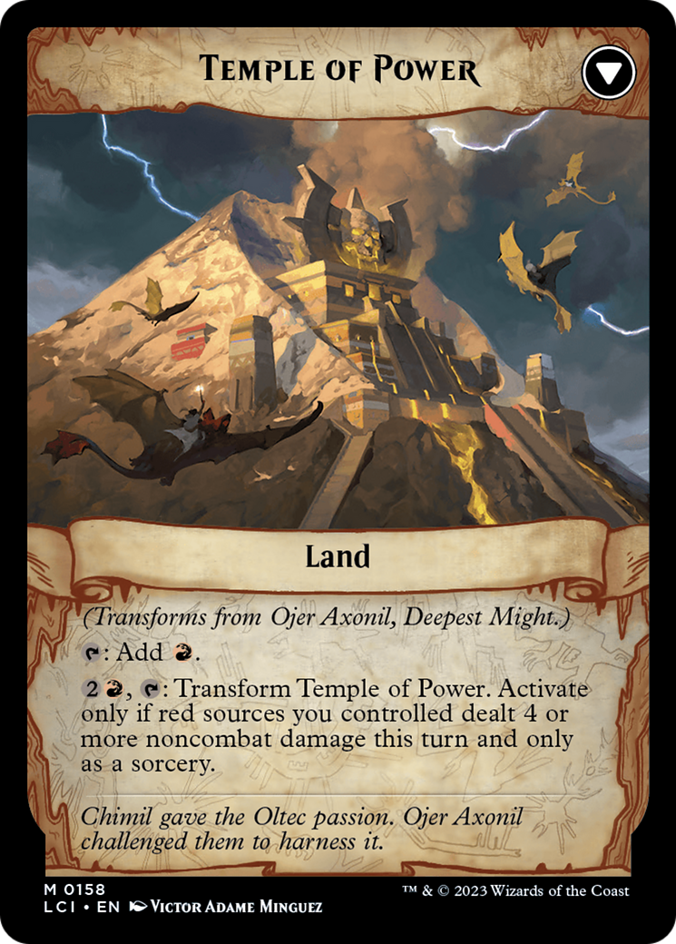 Ojer Axonil, Deepest Might // Temple of Power [The Lost Caverns of Ixalan] | Kessel Run Games Inc. 