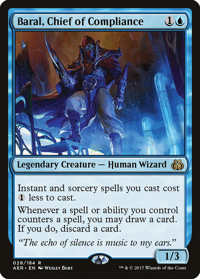 Baral, Chief of Compliance [Aether Revolt] | Kessel Run Games Inc. 