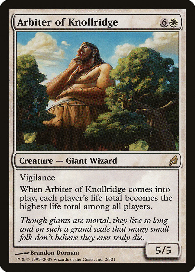Arbiter of Knollridge [Lorwyn] | Kessel Run Games Inc. 