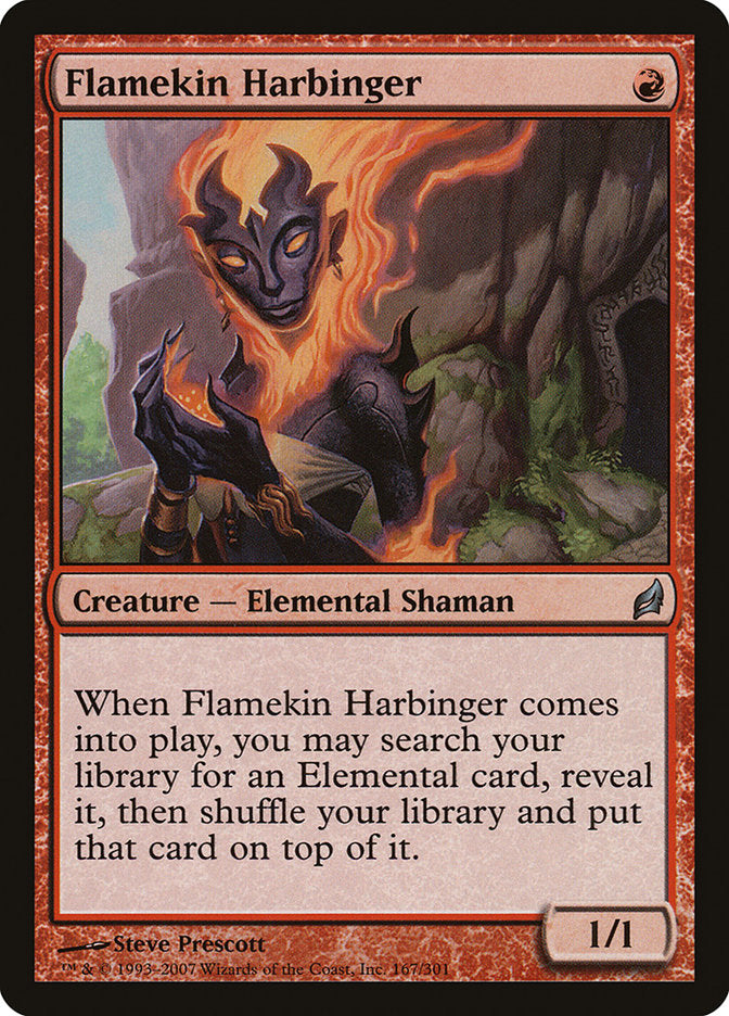 Flamekin Harbinger [Lorwyn] | Kessel Run Games Inc. 