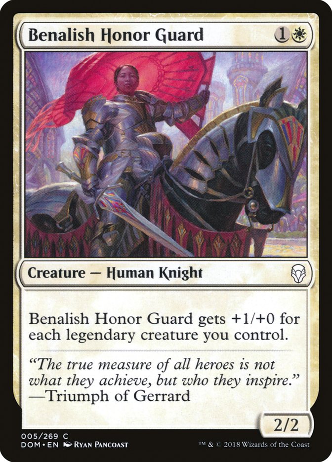 Benalish Honor Guard [Dominaria] | Kessel Run Games Inc. 