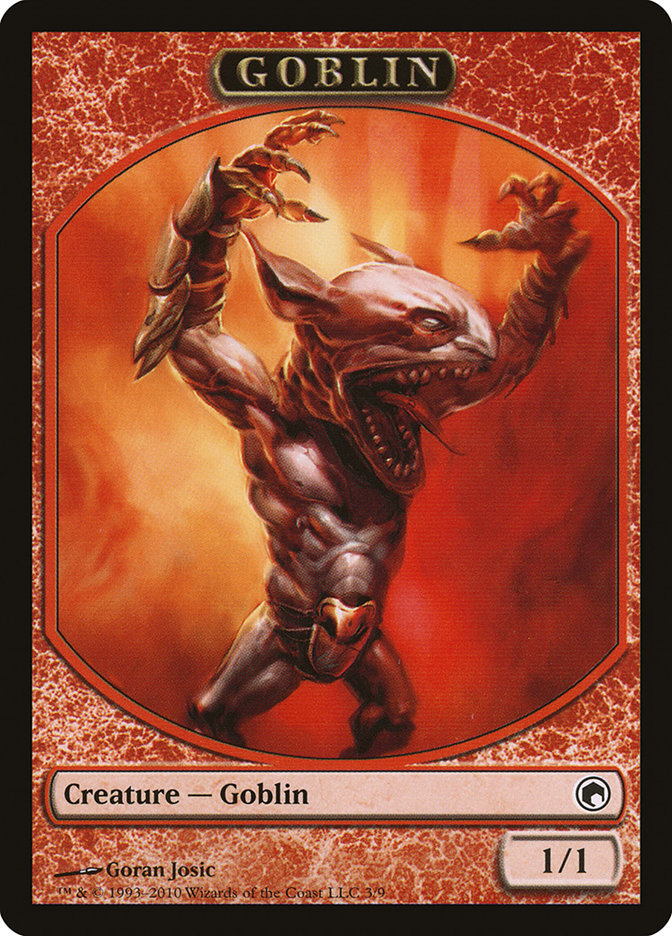 Goblin Token [Scars of Mirrodin Tokens] | Kessel Run Games Inc. 