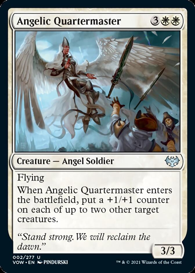 Angelic Quartermaster [Innistrad: Crimson Vow] | Kessel Run Games Inc. 