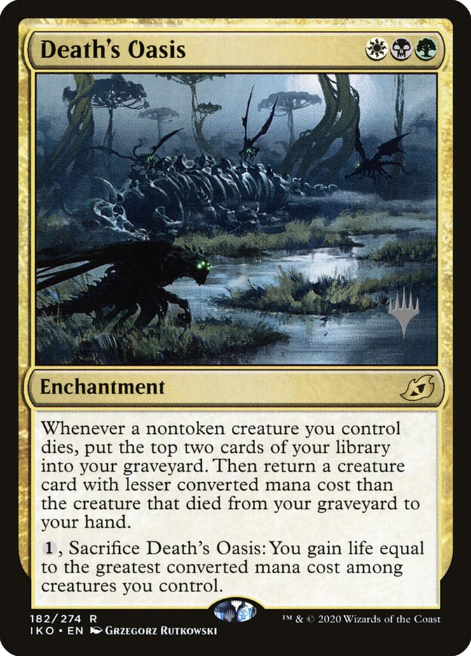 Death's Oasis (Promo Pack) [Ikoria: Lair of Behemoths Promos] | Kessel Run Games Inc. 