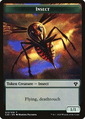 Spirit // Insect (013) Double-Sided Token [Commander 2020 Tokens] | Kessel Run Games Inc. 