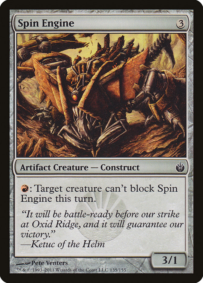 Spin Engine [Mirrodin Besieged] | Kessel Run Games Inc. 