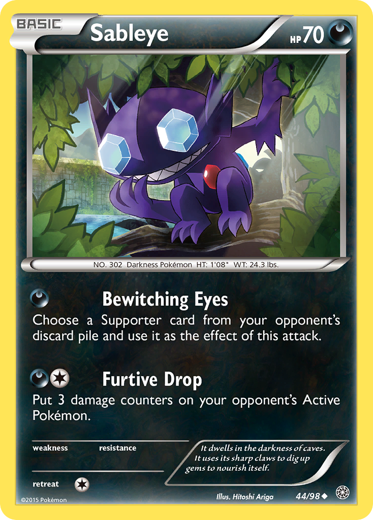 Sableye (44/98) [XY: Ancient Origins] | Kessel Run Games Inc. 