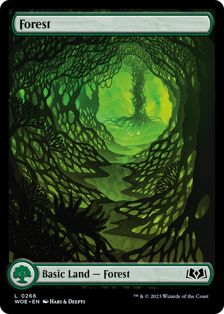 Forest (266) (Full-Art) [Wilds of Eldraine] | Kessel Run Games Inc. 