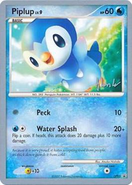Piplup LV.9 (DP03) (Empotech - Dylan Lefavour) [World Championships 2008] | Kessel Run Games Inc. 